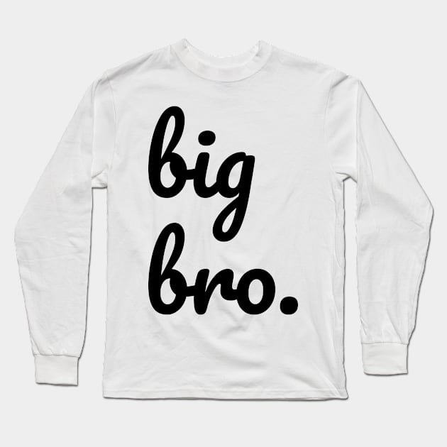 Big Brother Long Sleeve T-Shirt by IstoriaDesign